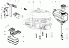 Toro 74571 (150-DH) - 150-DH Lawn Tractor, 2004 (240000001-240999999) Ersatzteile ENGINE ASSEMBLY