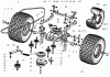 Toro 74571 (150-DH) - 150-DH Lawn Tractor, 2004 (240000001-240999999) Ersatzteile TRANSMISSION DRIVE ASSEMBLY