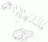 Toro 74571 (DH 200) - DH 200 Lawn Tractor, 2005 (250000001-250999999) Ersatzteile MOTOR SHAFT ASSEMBLY TRANSMISSION ASSEMBLY NO. 104-2889