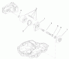 Toro 74573 (DH 200) - DH 200 Lawn Tractor, 2009 (290000001-290000480) Ersatzteile MOTOR SHAFT ASSEMBLY TRANSMISSION ASSEMBLY NO. 114-3155