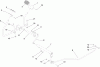 Toro 74573 (DH 200) - DH 200 Lawn Tractor, 2009 (290000001-290000480) Ersatzteile OPERATION - TRAVEL PEDAL ASSEMBLY