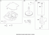 Toro 74573 (DH 200) - DH 200 Lawn Tractor, 2009 (290000481-290999999) Ersatzteile CRANKCASE ASSEMBLY BRIGGS AND STRATTON MODEL 31A607-0117-E1