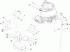 Toro 74573 (DH 200) - DH 200 Lawn Tractor, 2009 (290000481-290999999) Ersatzteile ENGINE ASSEMBLY