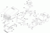 Toro 74573 (DH 200) - DH 200 Lawn Tractor, 2009 (290000481-290999999) Ersatzteile HOOD ASSEMBLY