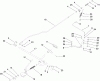 Toro 74573 (DH 200) - DH 200 Lawn Tractor, 2009 (290000481-290999999) Ersatzteile OPERATION - BRAKE AND BYPASS ASSEMBLY