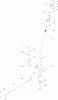 Toro 74582 (DH 210) - DH 210 Lawn Tractor, 2011 (311000001-311999999) Ersatzteile LOWER STEERING LINK ASSEMBLY