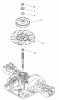 Toro 74585 (DH 210) - DH 210 Lawn Tractor, 2012 (SN 312000001-312999999) Ersatzteile FAN PULLEY ASSEMBLY TRANSMISSION ASSEMBLY NO. 114-3155
