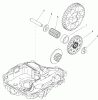 Toro 74585 (DH 210) - DH 210 Lawn Tractor, 2012 (SN 312000001-312999999) Ersatzteile FINAL PINION ASSEMBLY TRANSMISSION ASSEMBLY NO. 114-3155