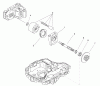 Toro 74585 (DH 210) - DH 210 Lawn Tractor, 2012 (SN 312000001-312999999) Ersatzteile MOTOR SHAFT ASSEMBLY TRANSMISSION ASSEMBLY NO. 114-3155