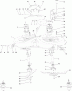 Toro 74585 (DH 210) - DH 210 Lawn Tractor, 2012 (SN 312000001-312999999) Ersatzteile MOWER HOUSING ASSEMBLY