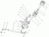 Toro 74590 (190-DH) - 190-DH Lawn Tractor, 2000 (200000001-200999999) Ersatzteile STEERING ASSEMBLY
