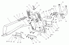 Toro 74590 (190-DH) - 190-DH Lawn Tractor, 2002 (220000001-220999999) Ersatzteile CHUTE-COLLECTOR ASSEMBLY