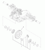 Toro 74590 (190-DH) - 190-DH Lawn Tractor, 2002 (220000001-220999999) Ersatzteile DIFFERENTIAL GEAR ASSEMBLY
