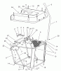 Toro 74590 (190-DH) - 190-DH Lawn Tractor, 2002 (220000001-220999999) Ersatzteile GRASS COLLECTOR ASSEMBLY
