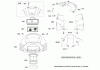 Toro 74590 (190-DH) - 190-DH Lawn Tractor, 2004 (240000001-240999999) Ersatzteile BLOWER HOUSING ASSEMBLY BRIGGS AND STRATTON 406777-0157-E1