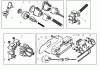 Toro 74590 (190-DH) - 190-DH Lawn Tractor, 2004 (240000001-240999999) Ersatzteile ELECTRICAL SWITCH ASSEMBLY NO. 2