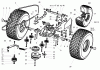 Toro 74590 (190-DH) - 190-DH Lawn Tractor, 2004 (240000001-240999999) Ersatzteile TRANSMISSION DRIVE ASSEMBLY