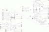Toro 74592 (DH 220) - DH 220 Lawn Tractor, 2008 (280000001-280000528) Ersatzteile BELT COVER AND DRIVE SYSTEM ASSEMBLY