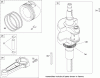 Toro 74592 (DH 220) - DH 220 Lawn Tractor, 2008 (280000001-280000528) Ersatzteile CRANKSHAFT ASSEMBLY BRIGGS AND STRATTON 441677-0136-E1