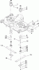 Toro 74592 (DH 220) - DH 220 Lawn Tractor, 2008 (280000001-280000528) Ersatzteile DECK HOUSING ASSEMBLY