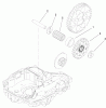 Toro 74592 (DH 220) - DH 220 Lawn Tractor, 2008 (280000001-280000528) Ersatzteile FINAL PINION ASSEMBLY TRANSMISSION ASSEMBLY NO. 114-3155