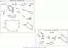 Toro 74592 (DH 220) - DH 220 Lawn Tractor, 2008 (280000001-280000528) Ersatzteile GASKET SET BRIGGS AND STRATTON 441677-0136-E1