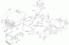 Toro 74592 (DH 220) - DH 220 Lawn Tractor, 2008 (280000001-280000528) Ersatzteile HOOD ASSEMBLY