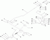 Toro 74592 (DH 220) - DH 220 Lawn Tractor, 2008 (280000001-280000528) Ersatzteile OPERATION - BRAKE AND BYPASS ASSEMBLY