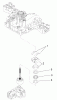 Toro 74592 (DH 220) - DH 220 Lawn Tractor, 2008 (280000529-280999999) Ersatzteile RANGE SHIFT ASSEMBLY TRANSMISSION ASSEMBLY NO. 114-3155