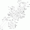 Toro 74592 (DH 220) - DH 220 Lawn Tractor, 2009 (290000001-290999999) Ersatzteile TUNNEL ASSEMBLY