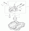 Toro 74593 (DH 220) - DH 220 Lawn Tractor, 2009 (290000001-290999999) Ersatzteile CENTER CASE ASSEMBLY TRANSMISSION ASSEMBLY NO. 114-3155