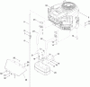 Toro 74593 (DH 220) - DH 220 Lawn Tractor, 2010 (310000001-310999999) Ersatzteile ENGINE ASSEMBLY