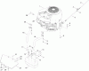 Toro 74593 (DH 220) - DH 220 Lawn Tractor, 2011 (311000401-311999999) Ersatzteile ENGINE AND MUFFLER ASSEMBLY