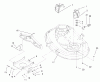 Toro 77102 (16-38G) - 16-38G Lawn Tractor, 2000 (200000001-200999999) Ersatzteile 38" DECK ENGAGEMENT COMPONENTS ASSEMBLY