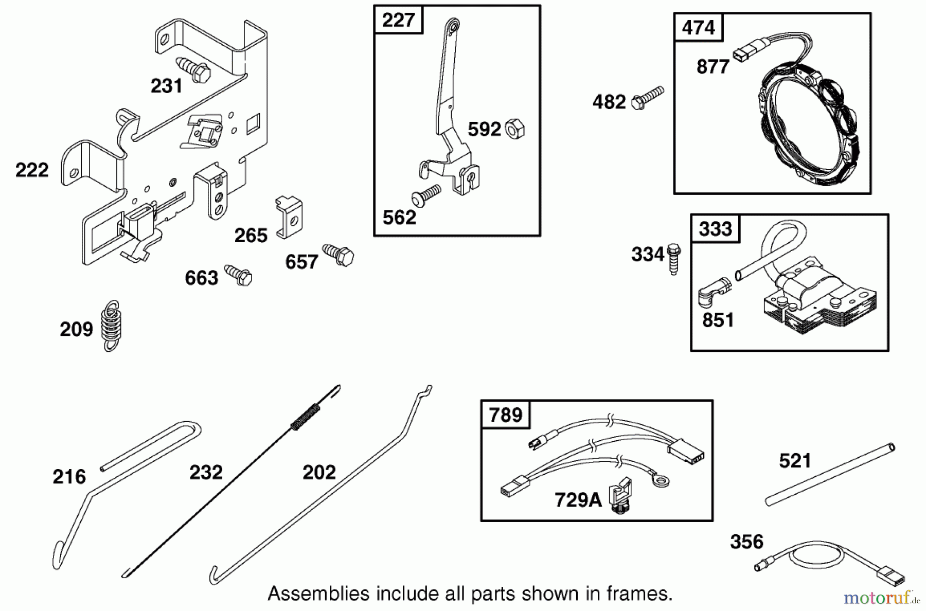 Toro Neu Mowers, Lawn & Garden Tractor Seite 1 77102 (16-38G) - Toro 16-38G Lawn Tractor, 2000 (200000001-200999999) ENGINE BRIGGS & STRATTON MODEL 28Q777-0690-E1 #6