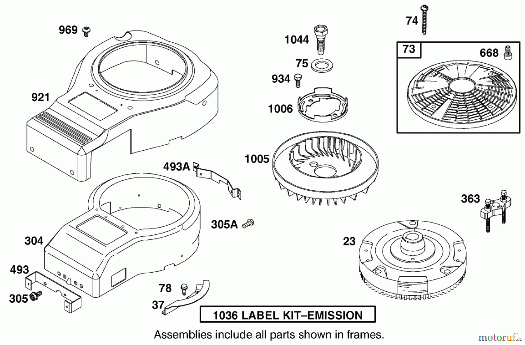 Toro Neu Mowers, Lawn & Garden Tractor Seite 1 77102 (16-38G) - Toro 16-38G Lawn Tractor, 2000 (200000001-200999999) ENGINE BRIGGS & STRATTON MODEL 28Q777-0690-E1 #7
