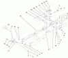 Toro 77102 (16-38G) - 16-38G Lawn Tractor, 2000 (200000001-200999999) Ersatzteile TRACTION CLUTCHING COMPONENTS ASSEMBLY