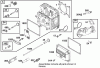 Toro 77106 (17-44H) - 17-44H Lawn Tractor, 2000 (200000001-200999999) Ersatzteile ENGINE BRIGGS & STRATTON MODEL 312777-0128-E1 #2