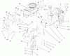 Toro 77106 (17-44H) - 17-44H Lawn Tractor, 2000 (200000001-200999999) Ersatzteile ENGINE SYSTEMS COMPONENTS ASSEMBLY