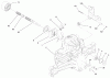 Toro 77106 (17-44H) - 17-44H Lawn Tractor, 2000 (200000001-200999999) Ersatzteile HYDRO TRANSAXLE ASSEMBLY #2