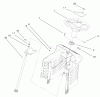 Toro 77106 (17-44H) - 17-44H Lawn Tractor, 2000 (200000001-200999999) Ersatzteile STEERING ASSEMBLY