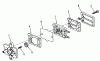 Toro 81-20KS01 (D-200) - D-200 Automatic Tractor, 1978 Ersatzteile D-160 ONAN ENGINE, FUEL PUMP PARTS GROUP
