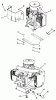 Toro 81-20KS01 (D-200) - D-200 Automatic Tractor, 1978 Ersatzteile ENGINES AND MOUNTING HARDWARE