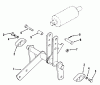 Toro 81-20KS01 (D-200) - D-200 Automatic Tractor, 1978 Ersatzteile LIFT LINKAGE