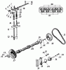 Toro 91-20RG01 (D-250) - D-250 10-Speed Tractor, 1980 Ersatzteile CAMSHAFT, VALVES, TIMING CHAIN AND CAMSHAFT PULLEY
