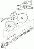Toro 91-20RG01 (D-250) - D-250 10-Speed Tractor, 1980 Ersatzteile CLUTCH HOUSING AND DRIVE SHAFT