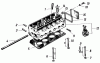 Toro 91-20RG01 (D-250) - D-250 10-Speed Tractor, 1980 Ersatzteile CYLINDER HEAD