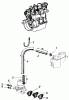 Toro 91-20RG01 (D-250) - D-250 10-Speed Tractor, 1980 Ersatzteile ENGINE FUEL LINES AND FUEL PUMP MOUNTING HARDWARE