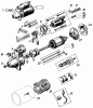 Toro 91-20RG01 (D-250) - D-250 10-Speed Tractor, 1980 Ersatzteile STARTER AND SOLENOID