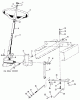Toro 91-20RG01 (D-250) - D-250 10-Speed Tractor, 1980 Ersatzteile STEERING GEAR, PITMAN ARM AND BRACKET